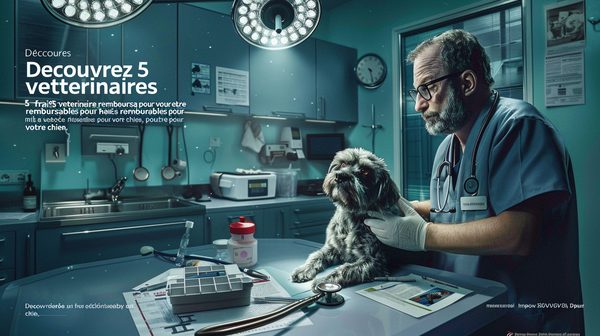 Découvrez 5 frais vétérinaires remboursables pour votre chien